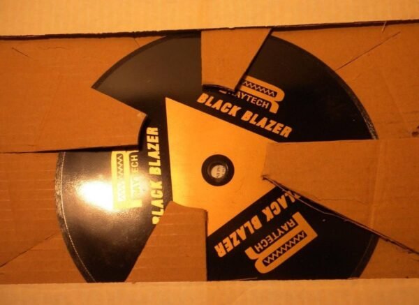 RAYTECH 10” BLACK BLAZER DIAMOND LAPIDARY SAW BLADE N.I.B. - Image 3