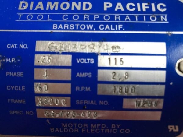 DIAMOND PACIFIC GENIE 6" POLISHER GRINDER LAPIDARY BRAND NEW! THE BEST - Image 3