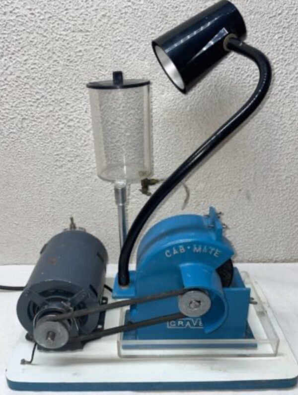 GRAVES CAB-MATE LAPIDARY GRINDER, SANDER, POLISHER & SAW: ROCK, STONE & GEM