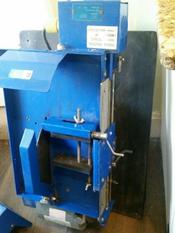 BARRANCA DIAMOND PF10 POWER FEED SlAB/TRIM LAPIDARY SAW - BARELY USED - Image 2