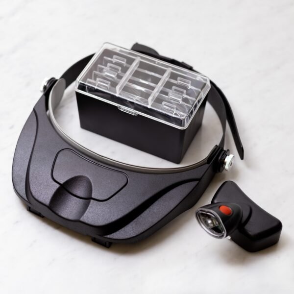 Headband Magnifier With LED Light - Image 4