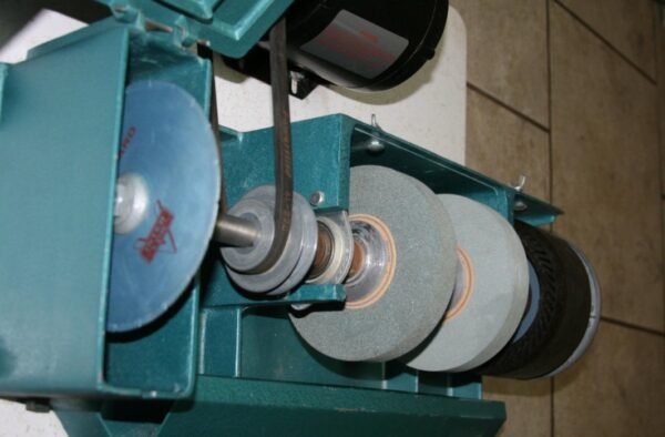 BEACON STAR LAPIDARY 6" HOLIDAY COMBO ROCK GRINDER, POLISHER, SAW - Image 4