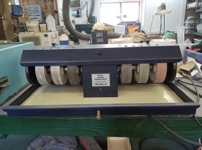 Lortone 6" 6 diamond wheel cabochon machine - Image 3