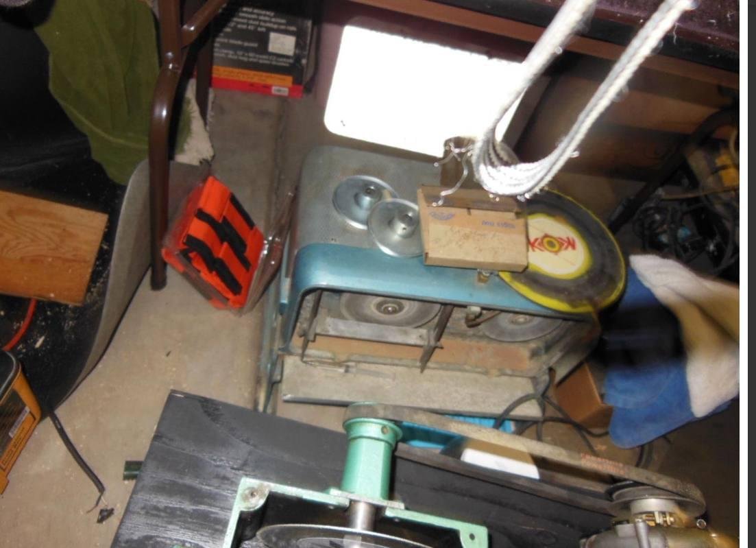 HIGHLAND PARK TS-6 TRIM LAPIDARY TRIM WITH 1/4 H.P. MOTOR AND NEW BLADE - Image 2